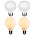 levne LED žárovky kulaté-2-6ks g80 7w koule led edison žárovka 650lm e27 základna opalescentní skleněný obklad velmi vhodný do komody toaletní zrcadlo stojací lampa ac85-265v