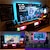 billiga LED-ljusslingor-usb led strip lights rgb färg ljus bar 14-95 tum tv bakgrundsbelysning tit inklusive 24 nyckel ir 17 nyckel rf controller pc display sovrum spel rum hemmabio atmosfär ljus dc5v