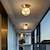 abordables Luces de techo-Luces de techo de diseño de globo de 14 cm estilo formal de cobre estilo vintage estilo moderno estilo nórdico moderno 220-240v