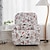 cheap Recliner Chair Cover-Recliner Slipcovers Super Stretch Floral Printed Sofa Couch Cover Non Slip 1 Seater Lazy Boy Chair Covers Furniture Protector with Side Pocket for Living Room