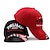 billige Hatter til herrer-Herre Par Baseballcaps Svart Rød Nasjonalflagg Fritid / hverdag