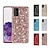 cheap Samsung Cases-Phone Case For Samsung Galaxy S24 S23 S22 S21 S20 Plus Ultra A54 A34 A14 A72 A32 A52 A42 Note 20 10 Back Cover Glitter Shine Glitter Shine TPU