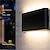 preiswerte Außenwandleuchten-Lightinthebox 6 W 480 lm LED-Wandleuchte einfach/modern/Up-Down-LED-Treppen-Nachttischlampe Schlafzimmer-Lesewandlampe Veranda-Treppendekorationslicht AC85-265V