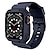 billiga Apple Watch-band-Militärt skydd Kompatibel med Apple Watch klockband 38mm 40mm 41mm 42mm 44mm 45mm 49mm Oländig TPU Ersättningsurband för iwatch Series Ultra 8 7 SE 6 5 4 3 2 1