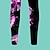 זול תחתונים תלת מימדיים של ילדה-ילדים בנות מכנסיים טייצים סגול פוקסיה פרפר חיה סתיו חורף הדפסת תלת מימד רחוב 3-12 שנים