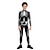 abordables Trajes Zentai-Trajes Zentai Catsuit Traje de piel Calavera Adulto Disfraces de Cosplay Cosplay Disfraz de miedo Mujer Anatomía Carnaval Mascarada