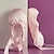 cheap Ballet Shoes-Women&#039;s Ballet Shoes Practice Trainning Dance Shoes Performance Stage Indoor Flat Flat Heel Lace-up Elastic Band Pink Champagne / Satin / Girls&#039;