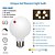 ieftine Becuri Globe LED-G80 5w led glob lumini bec led edison dimmerabil 6000k- 2700k 450lm e27 bază sticlă opalescentă ac220v foarte potrivit pentru lampadarul oglinzii de curte