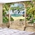 billige landskabstæppe-vindue landskab væg gobeliner kunst indretning tæppe gardin hængende hjem soveværelse stue dekoration kokos træ træ hav strand