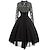 cheap Historical &amp; Vintage Costumes-Retro Vintage Punk &amp; Gothic Medieval Dress Masquerade Goth Girl Women&#039;s Lace Carnival Party / Evening Dress