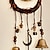 preiswerte Geschenke-Glocken für Türknauf zum Schutz, Hexen-Windspiele, Türhänger, handgefertigte Rattan-Windspiele, Hexendekor, Schutz, Hexerei, Heimdekoration, 1 Stück