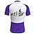 abordables Maillots pour hommes-Homme Maillot de cyclisme À Motifs Drôle Évolution Manche Courte Cyclisme Maillot Top avec 3 poches arrière VTT Vélo tout terrain Cyclisme sur route Séchage Rapide Bandes réfléchissantes Poche