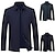 baratos Jaquetas Casuais-Homens jaqueta leve jaqueta de verão Jaqueta de Camisa Jaqueta Corta-Vento Roupa Diária Casual / Diário Zíper Frontal Bolso interno Estações Cruzadas Outono &amp; inverno Cor Sólida Casual Diário