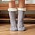 voordelige thuis sokken-dames huissokken met grijpers super zachte warme knusse fuzzy fleece gevoerde sokken kousen herfst winter dames vloersokken