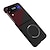 זול מארז סמסונג-טלפון מגן עבור סמסונג גלקסי Z Flip 5 Z Flip 4 Z Flip 3 עם Magsafe נפתח-נסגר מגנטי מגן גוף מלא קווים / גלים PC