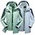 cheap Softshell, Fleece &amp; Hiking Jackets-Women&#039;s Hiking 3-in-1 Jackets Ski Jacket Waterproof Hiking Jacket Fleece Outdoor Thermal Warm Waterproof Windproof Breathable Jacket Top Maroon Light Blue Bean Green Pink Grey / Quick Dry / Quick Dry