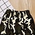 olcso Szettek-kisgyermek fiú pulcsi &amp; nadrág ruha szett 2 részes hosszú ujjú fekete terepszínű terepszínű levél pamut vakáció menő 1-5 év