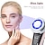 tanie Urządzenia do pielęgnacji twarzy-7 w 1 urządzenia do liftingu twarzy rf mikroprądowe odmładzanie skóry masażer do twarzy terapia światłem przeciw starzeniu się urządzenie do pielęgnacji zmarszczek