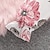 preiswerte Sets-2 Stück kinderkleidung Mädchen Blumen Rundhalsausschnitt Sweatshirt &amp; Hose einstellen Langarm Modisch Outdoor 7-13 Jahre Frühling Rosa