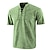 cheap Cotton Linen Shirt-Men&#039;s Shirt Linen Shirt Solid Colored Stand Collar Green Blue Wine Army Green Navy Blue Outdoor Street Short Sleeve Lace up Clothing Apparel Fashion Casual Breathable Comfortable / Summer / Spring