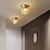 זול אורות תקרה-14 ס&quot;מ עיצוב כדור אורות תקרה נחושת בסגנון רשמי בסגנון וינטג&#039; בסגנון מודרני בסגנון מודרני נורדי בסגנון 220-240v