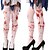 levne Příslušenství-Zombie Krvavá Mary Úbory Dospělí Dámské cosplay Strašidelný kostým předvečer Všech svatých Jednoduché Halloweenské kostýmy