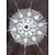 billige Innendørsbelysning-krystall bordlampe dekorasjonslys for innendørs soverom mini rose liten nattlampe tre nivå dimmende usb strømforsyning