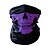 abordables Cagoules et masques-Coiffure Cagoule Tour de cou Tube de cou Crânes Ecran Solaire Respirable Séchage rapide Résistant à la poussière Vélo / Cyclisme Violet Vert Violet Polyester pour Homme Femme Adulte Activités