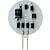 preiswerte LED-Globusbirnen-sidepin led g4 350 lumen 3 watt (30 watt gleich) 180 grad abstrahlwinkel nicht dimmbar ac-dc 12 volt jc g4 bipin basis led disc halogen ersatzbirne