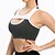 cheap Sports Bras-Women&#039;s Medium Support Sports Bra Removable Pad Wireless Color Block Black Green Yoga Fitness Gym Workout Top Sport Activewear Stretchy Breathable Quick Dry Comfortable