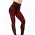 cheap Leggings-Women&#039;s High Elasticity High Waist Athletic Athleisure Black Burgundy S M Summer Spring