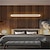 billige Indendørsvæglamper-lightinthebox minimalistisk lang væglampe, 40cm/60cm moderne led baggrundsvæglampe stue soveværelse sengebord, aluminium indendørs væglampe lysende sconce