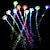 cheap Halloween 2023-10 Pack Flashing Led Light Up Toys Optics Led Hair Lights Flashing Led Light Up Toys Barrettes For Party
