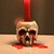 baratos Figurines e Ornamentos-Castiçal de resina de caveira de Halloween - castiçal de esqueleto decoração de Halloween (não inclui cande)