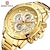 levne Quartz hodinky-naviforce pánské hodinky sportovní voděodolné nerezové módní luxusní zlaté hodinky datum clock quartz náramkové hodinky