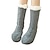 baratos meias caseiras-Meias domésticas femininas com garras super macias, quentes e aconchegantes, forradas de lã, meias outono inverno, meias femininas de chão