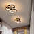 baratos Luzes de teto reguláveis-Luzes de teto reguláveis de 24 cm acabamentos pintados em metal led estilo nórdico 220-240v