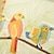billige Trender innen puter-dekorative kasteputer kuleste puter fugler brodert putetrekk pastoral fargerik korsryggkvalitet for sofa soverom stue
