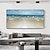 levne Krajinomalby-ruční olejomalba plátno umělecká výzdoba originální mořská malba abstraktní malba mořskou krajinou pro domácí dekoraci s nataženým rámem/bez vnitřního rámu malba
