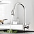 cheap Kitchen Faucets-Kitchen Faucet with Pull-out Spray,Single Handle One Hole Stainless Steel Pull-out / Pull-down / Standard Spout / Tall / High Arc Centerset Minimalist / Modern Contemporary Kitchen Taps