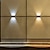 お買い得  屋外用ウォールライト-屋外ソーラーウォールライト ledガーデンライト スマート光制御センサー 防水ウォールライト 中庭ポーチランプ バルコニーフェンス 通路照明 風景の装飾 ソーラーナイトライト