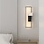 abordables Apliques de pared para interior-lámpara de pared de acrílico led moderna 15w 28w atenuación tricolor / luz cálida se puede seleccionar para dormitorio pasillo escalera baño iluminación interior lámparas decoración del hogar