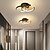voordelige Dimbare plafondlampen-24cm dimbare plafondlampen metaal geschilderde afwerkingen led nordic stijl 220-240v