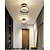 זול אורות תקרה ניתנים לעמעום-24 ס&quot;מ פנסי תקרה חצי סומק בגימורים צבועים במתכת led בסגנון נורדי 3000/6000k 110-120v 220-240v