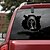 cheap Car Body Decoration &amp; Protection-StarFire Happy Halloween Wall Floor Sticker Horror Wall Stickers Silent Skull Sticker car Window Home Decoration Decal Decor Party