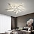 cheap Dimmable Ceiling Lights-Dimmable Cluster Design Ceiling Lights Plastic Artistic Style Modern Style Novelty Black LED Modern 110-240 V