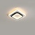 tanie Ściemnialne lampy sufitowe-24 cm ściemniane lampy sufitowe metalowe lakierowane wykończenia led w stylu nordyckim 220-240v