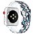 baratos Pulseira para Apple Watch-1pç Pulseira de relógio inteligente Compatível com Apple  iWatch Series 8 7 6 5 4 3 2 1 SE Pulseira Esportiva para iWatch Relógio inteligente Alça Pulseira Silicone Ajustável Respirável Antichoque