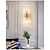 رخيصةأون إضاءات الحوائط الداخلية-مصابيح جدارية داخلية ليد داخلي لغرفة النوم وغرفة الطعام مصباح جداري معدني 220-240 فولت 5 واط