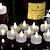 Недорогие Декор и ночники-светодиодные свечи чайные огни беспламенные свечи рождественские украшения упаковка светодиодных свечей длится в 2 раза дольше реалистичные чайные огни чайные свечи на батарейках батарейки без запаха
